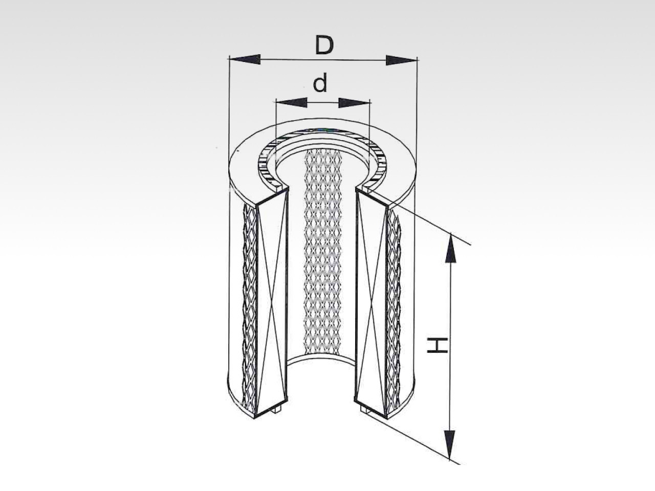 Воздушный фильтр фильтр NEVSKY FILTER NF4507