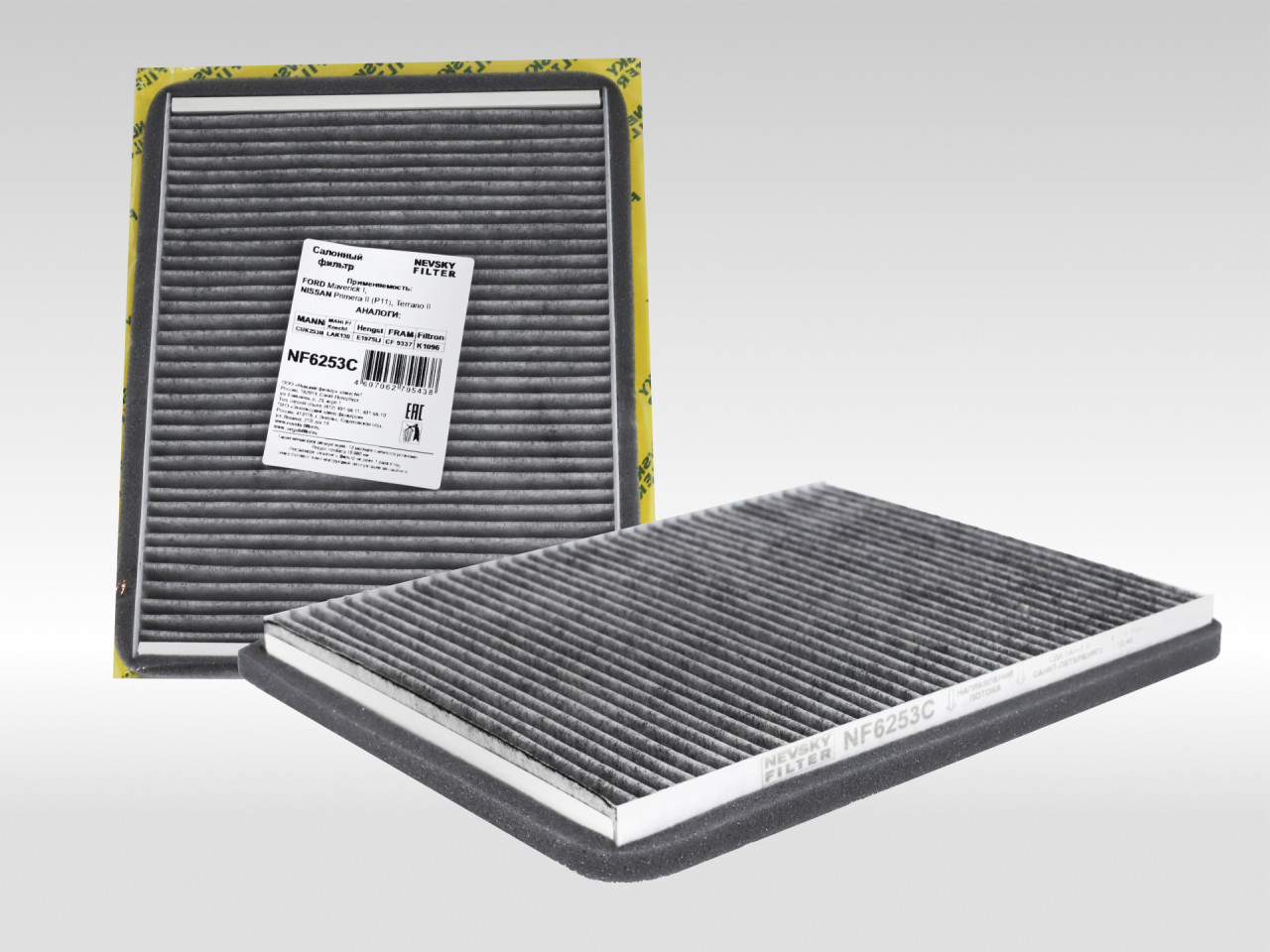Салонный фильтр фильтр NEVSKY FILTER NF6253C
