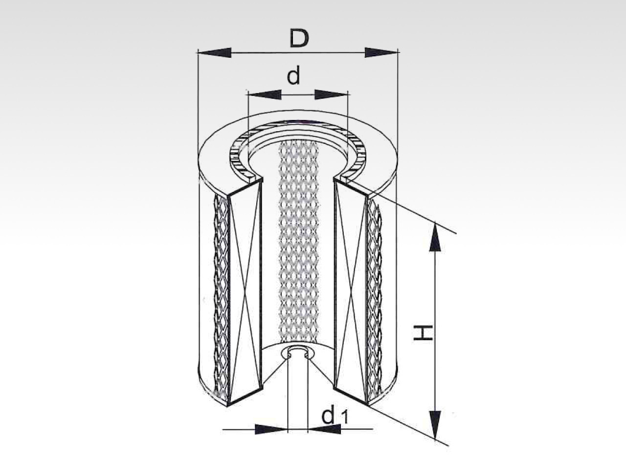 Воздушный фильтр фильтр NEVSKY FILTER NF4531