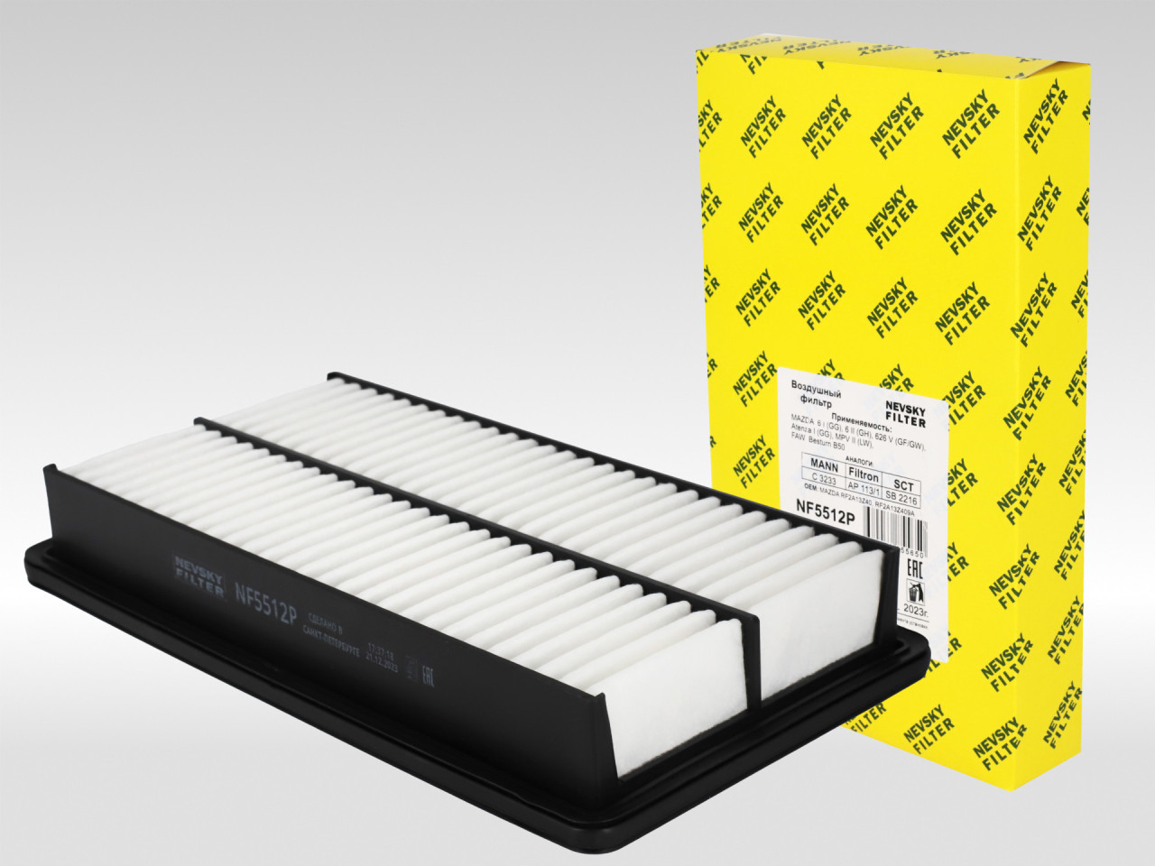 Воздушный фильтр фильтр NEVSKY FILTER NF5512P