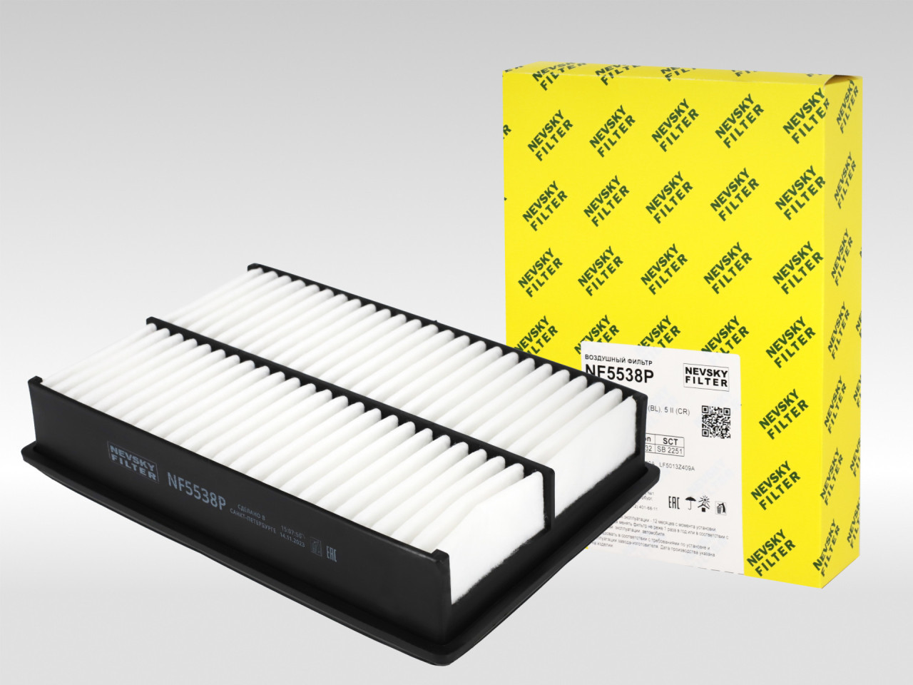 Воздушный фильтр фильтр NEVSKY FILTER NF5538P