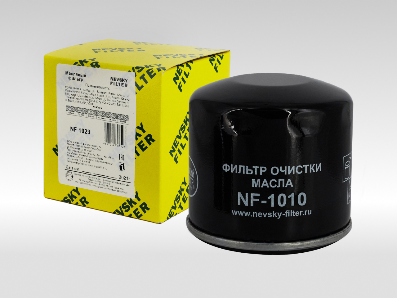 Масляный фильтр фильтр NEVSKY FILTER NF1010
