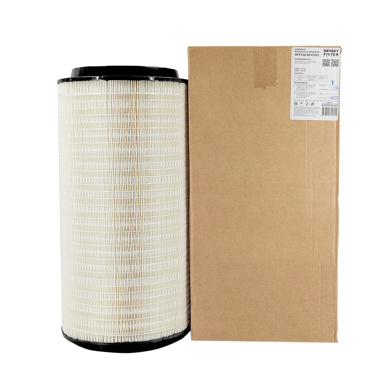Воздушный фильтр фильтр NEVSKY FILTER NF4742